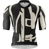 Gonso Radtrikot Road Jersey Print M Herren Fahrradtrikot, modernes Trikot mit 3-teiliger Rückentasche