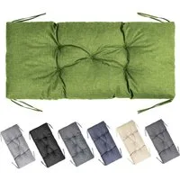 Garronda Bankauflage 100-180 cm, ca. 10 cm dick, Sitzkissen Outdoor GD-0219, (1 St), Hypoallergen, UV-beständig, Wasserbeständig