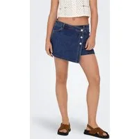 ONLY Jeansshorts ONLLESLY REG LB DNM SKORT BJ NOOS Baumwolle, Regular Waist, Hosenrock