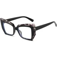 PACIEA Brille Damen Damen Herren Mehrfarbig Blaulichtfilter Oversized Anti-Müdigkeit