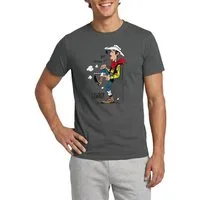 Spreadshirt T-Shirt Lucky Luke Poor Lonesome Cowboy Männer T-Shirt (1-tlg)