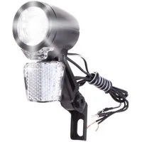 Filmer Fahrrad-Frontlicht LED Frontlicht 30Lux Dynamo Fahrradlicht, Fahrrad Scheinwerfer Standlicht Taglicht Reflektor StVZO zugelassen