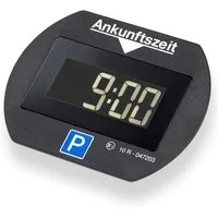 NeedIt elektronische Parkscheibe Park Lite, vollautomatische Parkuhr (Montagematerial inklusive), mit Zulassung, schnelle und einfache Montage