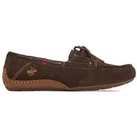 BEVERLY HILLS POLO CLUB Braune Damen-Loafer des Beverly Hills Polo Club Mokassin