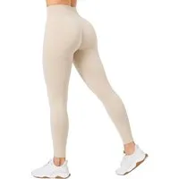 Smilodox Leggings Slayton Scrunch, Seamless Push-Up Sporthose High Waist V-Shape Bund Invisible Scrunch Blickdicht Yogahose, Fitness Gym Yoga Alltag