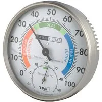 TFA Dostmann Raumthermometer Präzisions-Hygrometer Klimatest TFA Dostmann 45.2030