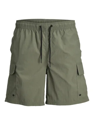 JACK&JONES - JPSTFIJI JJSWIM CARGO LY JNR Grün - Gr. - 152