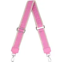 MIRROSI Schulterriemen Made in Italy aus Echtleder Schultergurt für Tasche zum Wechseln (Farben in: Rosa,Rot,Babyrosa,Orange,Flieder,Weiß, 1x Taschengurt) 5cm Breit Bohemian Style