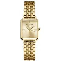 ROSEFIELD Quarzuhr ROSEFIELD Damenuhr Octagon XS 24mm Goldfarben
