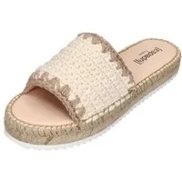 espadrij l´originale PLAGE CHROCHET HIGH Pantolette Nature
