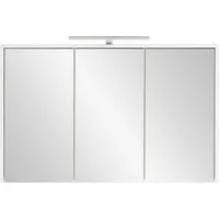 welltime Spiegelschrank List, Spiegelschrank, Made in Germany, B: 93,5 cm Solide Verarbeitung - Dieses Produkt ist in Deutschland gefertigt
