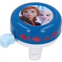 STAMP Fahrradklingel Fahrrad-Glocke Disney Frozen II Anna Elsa, Fahrrad-Klingel passend für Kinderfahrrad Tretroller Dreirad etc.