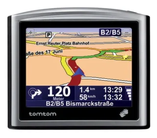 TomTom One II Regional [35" 3 Länderkarten + Hauptverkehrsstraßen Westeuropa] schwarz