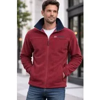 Geographical Norway Fleecejacke Herren Herbst Winter Polar Fleece Jacke Sweat Jacke Outdoor Übergang