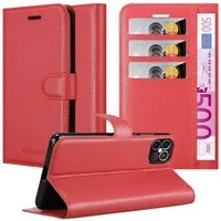 Cadorabo Handyhülle für iPhone 12 / 12 PRO Hülle Apple iPhone 12 / 12 PRO, Hülle Schutzhülle mit Standfunktion, Kartenfach und Magnetverschluss