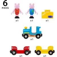 BRIO® Spielzeug-Eisenbahn World Eisenbahn Zug Peppa Wutz Zug 36127