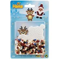 Hama Perlen Bügelperlen Hama Blister Weihnachten Rentier & Weihnachtsmann Midi-Bügelperlen