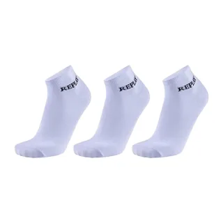 Replay - "Banderole" Socken für Herren/Damen Unisex, Niedrig geschnitten (3er-Pack) (Weiß/Schwarz)