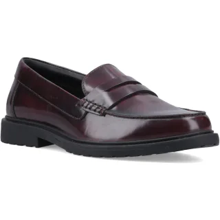 Hush Puppies Verity Slip-On Leder Damen Plüsch Loafers