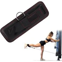 Endless Fußgelenkbandage Hochwertiger einzelner Knöchelriemen Gym, Widerstandsbänder (1 Stk. Knöchel Starp, Verstellbarer Riemen mit Metallschnalle), Für Cable Machine Gym Fußgelenkmanschette