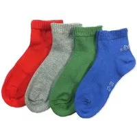 s.Oliver Sneakersocken S21008 (Packung, 4-Paar, 4 Paar) Kinder Sneaker-Socken, Sneakersocken, Jungen & Mädchen, Kindersocken