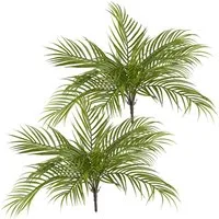 Kunstpalme Palmblattbusch, Creativ green, Höhe 48 cm, mit naturgetreuen Palmwedeln