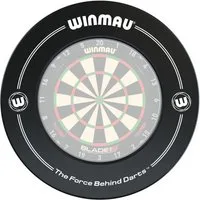 Winmau Dart-Wandschutz Catchring schwarz 4400, Dartscheibe Dart Scheibe Darts