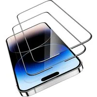 MSM Schutzfolie 2X 6D Schutzglas Panzerglas iPhone 14 Pro Max Display Full Screen 9H