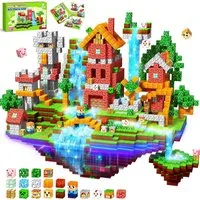 POPOLIC Magnetische Bausteine - Magnetbausteine Magnetspielzeug Magnetspielbausteine, (150 Teile Magnetische Bauwelt Spielzeug Magnetblöcke für Kinder ab 3-10 Jahre Verstaubare, 150 St), Ostern Geschenke Kinder,Baue Mine Magnet Welt