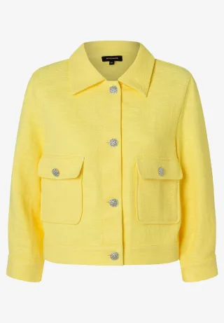 MORE & MORE - Kurzjacke gelb - Gr. - 42