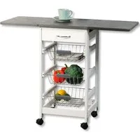 KESPER® Küchenwagen Rollwagen, (1 St), obere Ablage ausklappbar