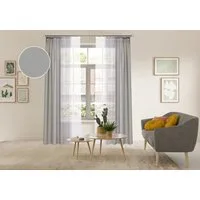 OTTO home Gardine Nivva (2 St), Kräuselband, transparent, Transparent, Kräuselband, Pflegeleicht, 2er Set