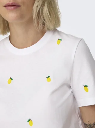 ONLY - Only 15288473 190858005_Bright_White/Lemon 190858005_Bright_White/Lemon - Gr. - XL