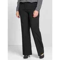 Sheego Jerseyhose Stretch-Hose mit Bügelfalte