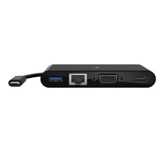 Belkin Multiport-Adapter | avc005btbk | USB-C - VGA