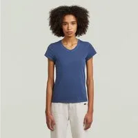 G-STAR V-Shirt Eyben mit Label
