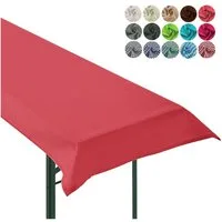 heimtexland Tischdecke Biertischdecke Garten Tischdeko Bierzeltgarnitur (Einzeln 1-tlg), rechteckig 90 x 240 cm