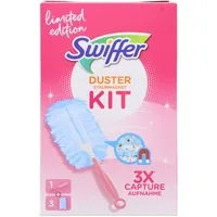 Swiffer Staubwedel Swiffer Staubmagnet KIT Limited Edition in Pink Staubwedel Handgriff &