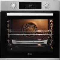 BEKO Einbaubackofen BBIM12300X, mit Teleskopauszug nachrüstbar, SteamShine® – Die Dampfreinigung des Backofens
