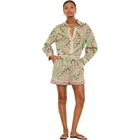 LIPSY Shorts Lipsy Shorts mit Tropenmuster (1-tlg)