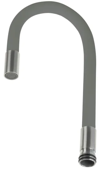 Neuesbad Flexibler Auslauf für NB1DEBOCT7201 Armaturen, Edelstahl-Anthrazit NB1DEABAT72W1