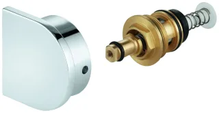 GROHE Umstellung 48451 für EHM Wanne Wand- und Bodenmontage chrom, 48451000 48451000