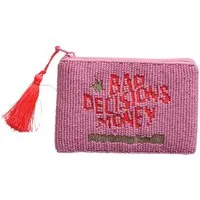 Giftcompany Kosmetiktasche Elodie Kosmetiktasche XS Bad Decisions Money pink 12cm