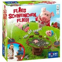 Hutter Trade Selection Spiel »Flieg, Schweinchen, flieg!«, Familienspiel