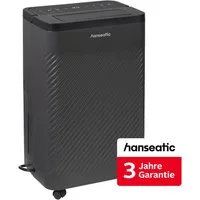 Hanseatic Luftentfeuchter Hanseatic 12L, 2in1 Entfeuchtung & Luftreinigung, Entfeuchtung 12 l/Tag, inkl. 3 Jahre Herstellergarantie