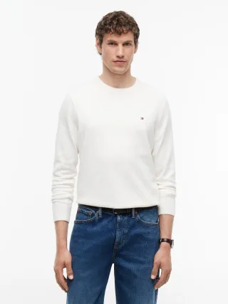 PIMA ORG CTN CASHMERE CREW NECK Ivory Petal - Gr. - L