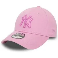 New Era Baseball Cap New York Yankees MLB League Essential Tonal Rosa 9Forty Verstellbare C (1-St)