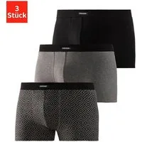Bruno Banani Boxer Boxershorts für Herren (Packung, 3-St) 1x mit modischem Druck