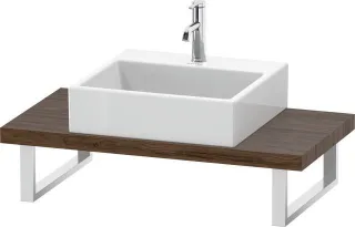 Duravit L-Cube Konsole Nussbaum dunkel Matt 800x480x45 mm - LC100C02121 LC100C02121