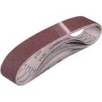 Schleifband-Set 50 x 686mm 5-teilig, für Stand-Bandschleifer TC-US 350 u.a.